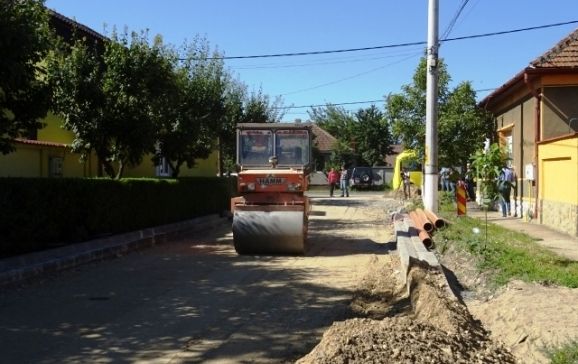 Lucrări de modernizare străzi șI construire stație de pompare ape pluviale în zona Oncea