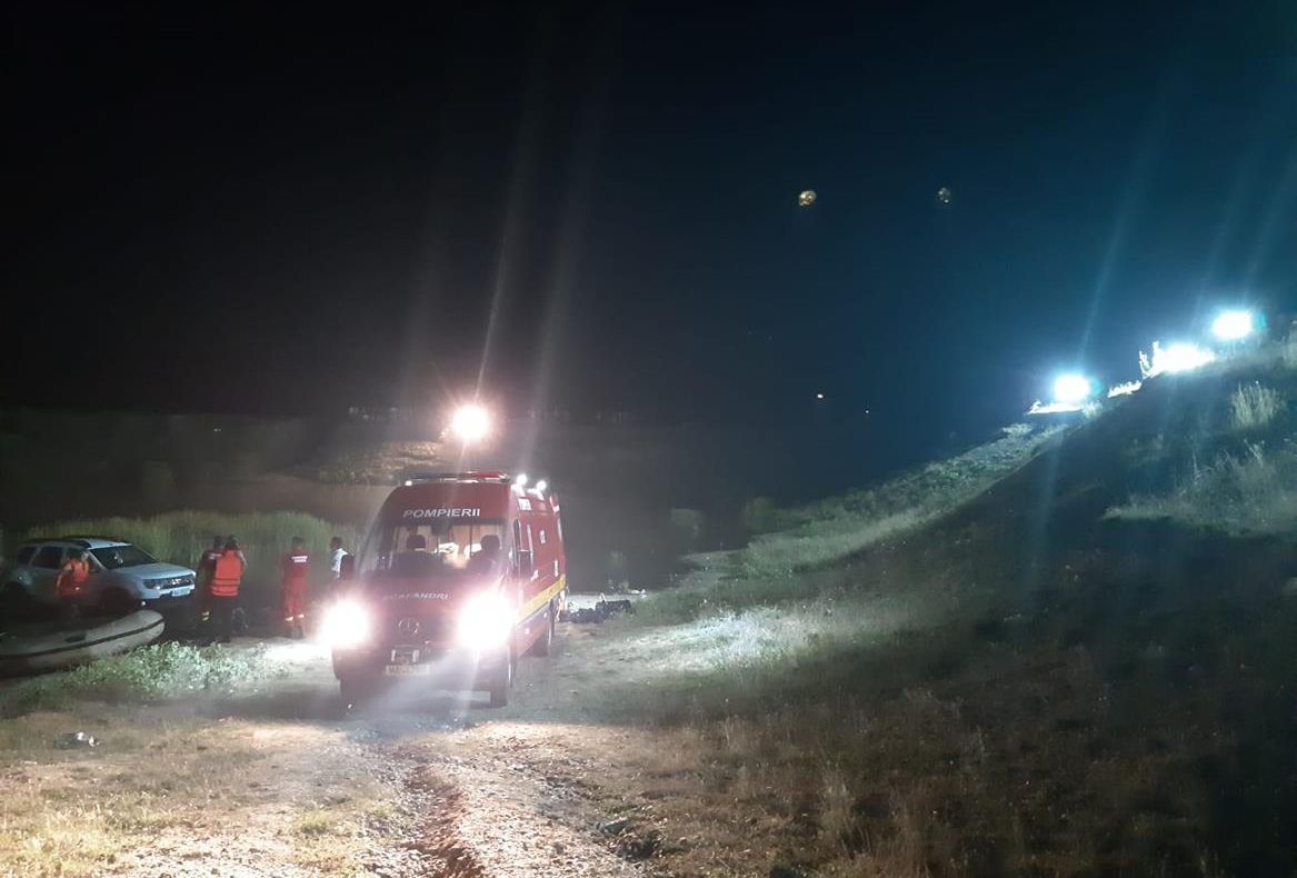 Misiune de căutare a unui minor în balta unei balastiere din apropierea localității sălăjene Sânmihaiu Almașului