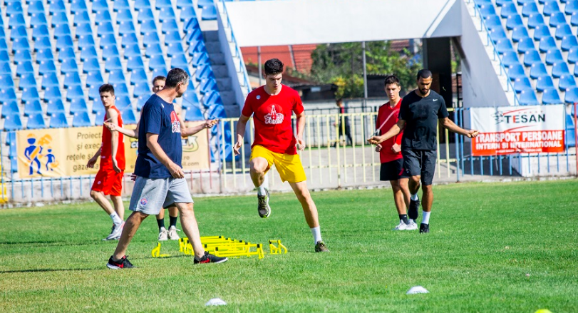 Echipa de baschet continuă pregătirile pentru startul noului sezon competițional