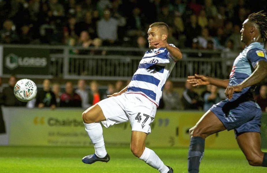 George Puşcaş a marcat primele sale goluri pentru Reading în Cupa Ligii Angliei