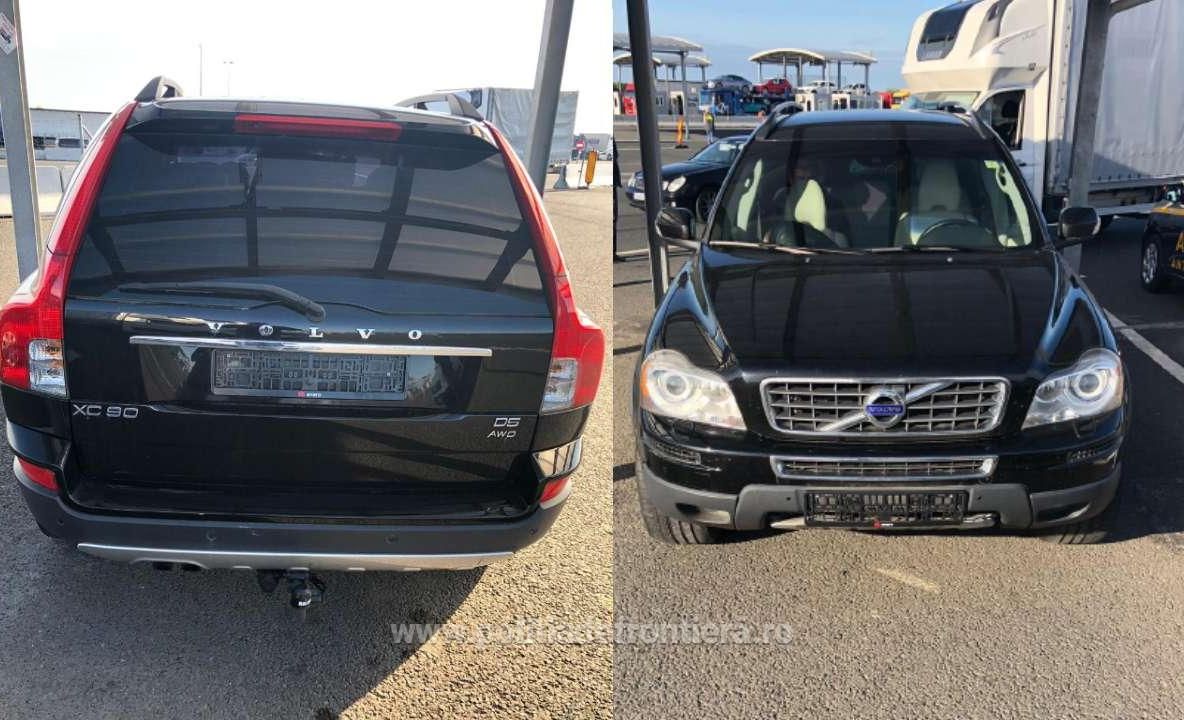 Cetăţean român depistat la volanul unui autoturism radiat din circulaţie