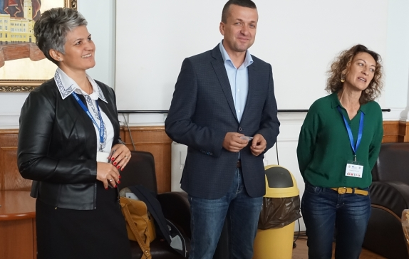 Viceprimarul Florin Birta a primit vizita unui grup elevi șI profesori străini, aflațI la oradea în cadrul proiectului ”Digital Education for English, Science and Maths”