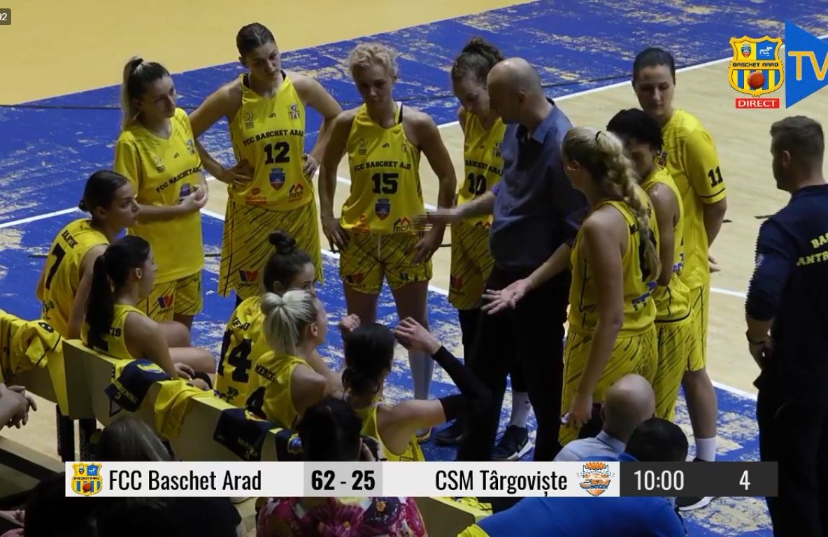 Victorie dramatica a CSM-ului în fața sibienilor în FIBA Euro Cup