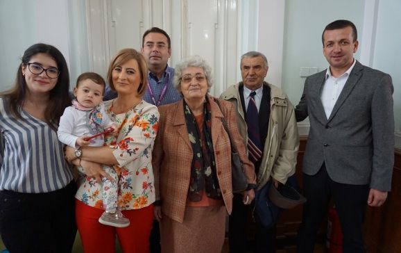 Viceprimarul Florin Birta a felicitat cuplurile care șI-au sărbătorit nunta de aur