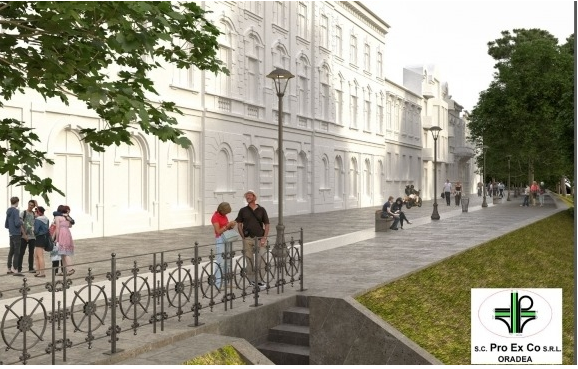 Proiectul de pietonalizare a zonei străzii Libertății, în linie dreaptă