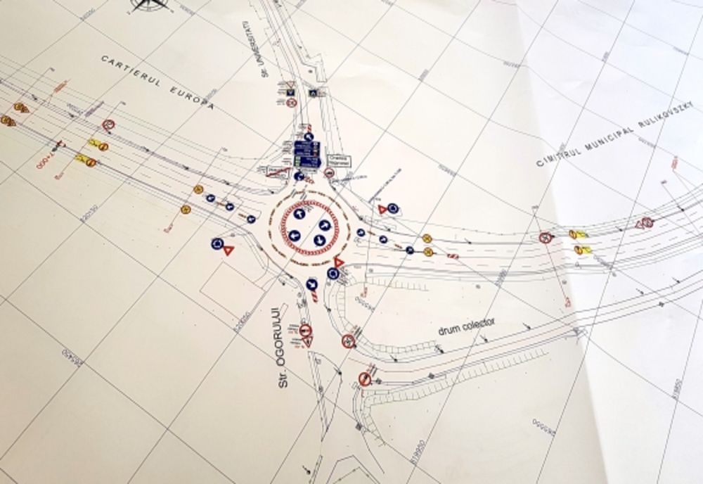 Restricții de circulație pe șoseaua de centură pentru amenajarea pasajului suprateran