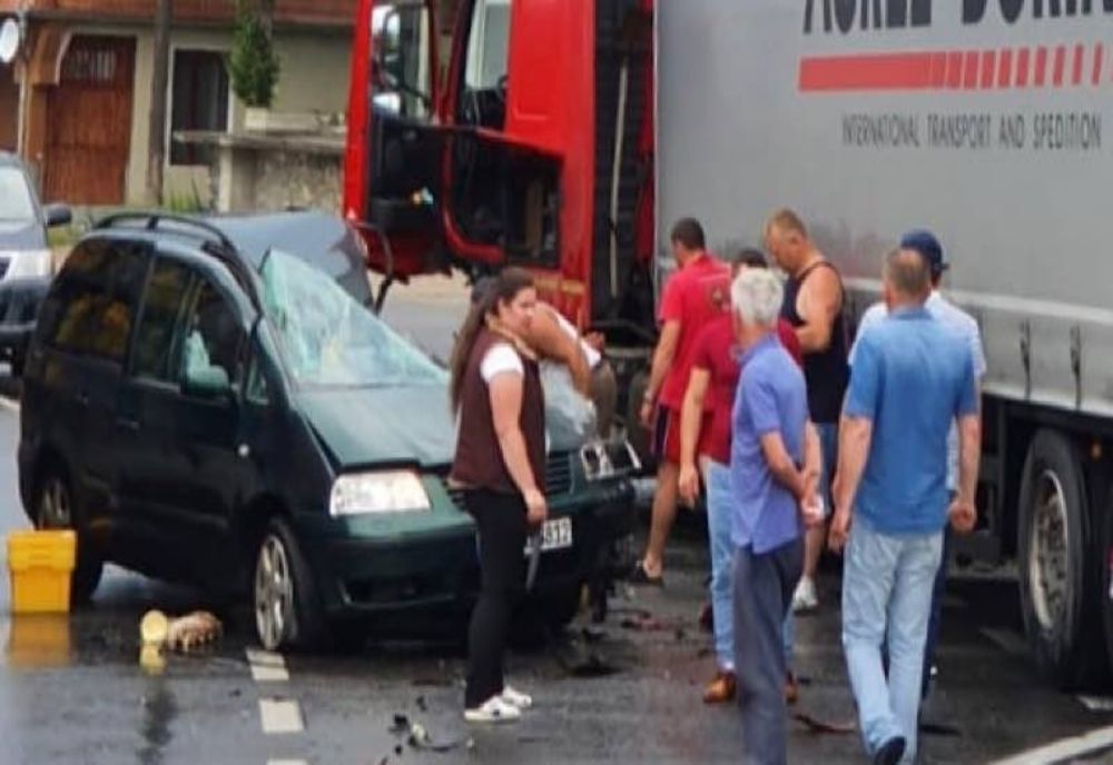 Accident rutier mortal pe DN1, Piatra Craiului