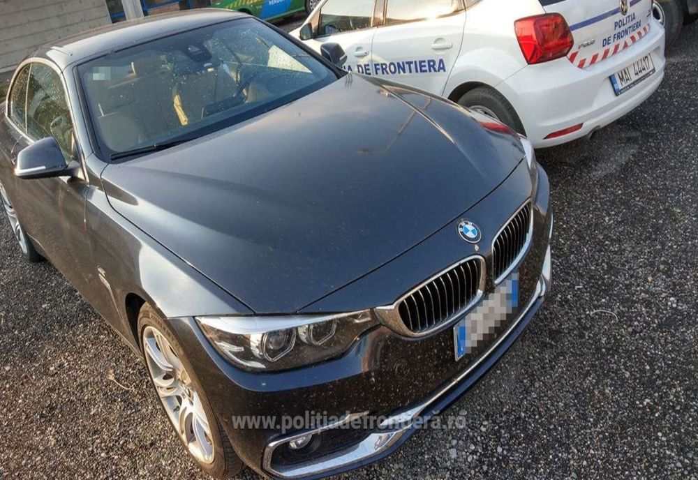 Autoturisme de lux căutate de autorităţile din Italia, respectiv Ungaria, descoperite de poliţiştii de frontieră de la P.T.F. Borș