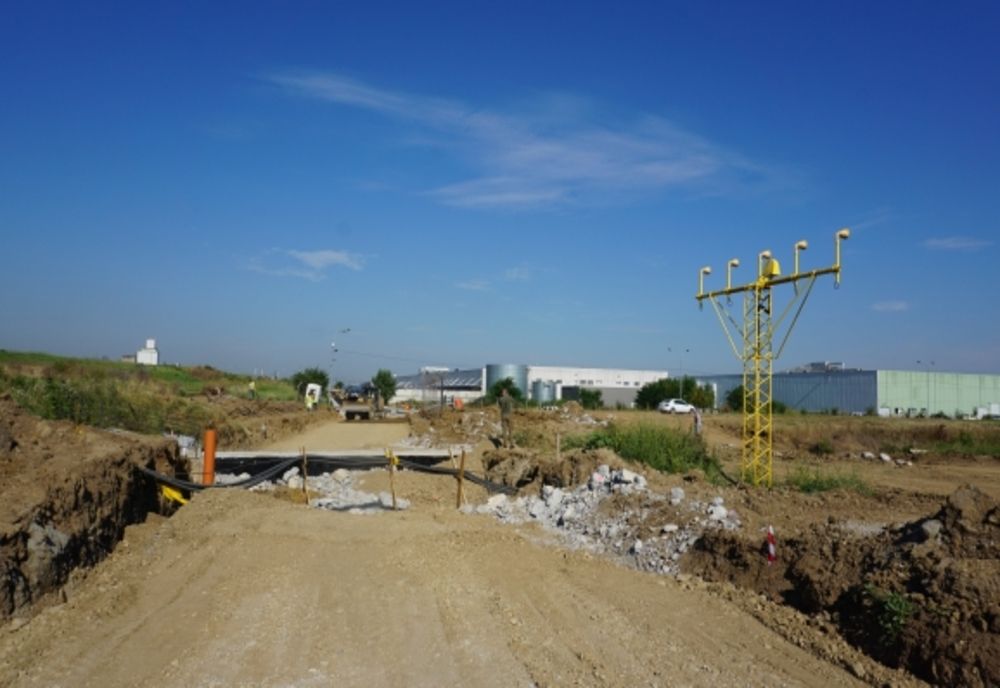 FOTO | Drumul de legătură dintre Calea Aradului și strada Ogorului și va fi dat în folosință la finalul lunii octombrie