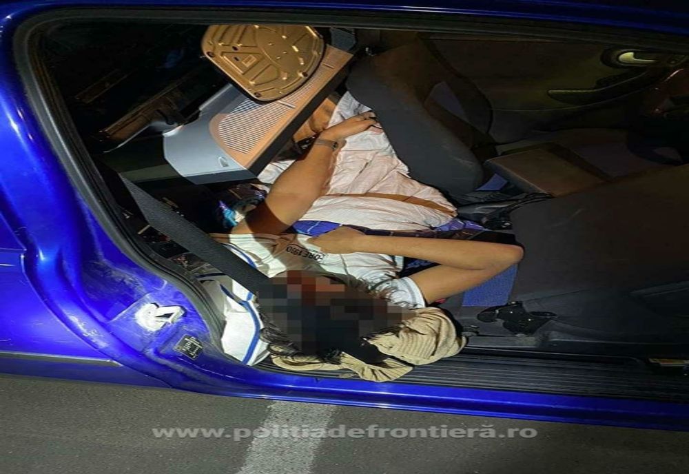 Minor dat dispărut în Germania, ascuns de unchiul său pe bancheta din spate a unui autoturism, depistat în P.T.F. Borș