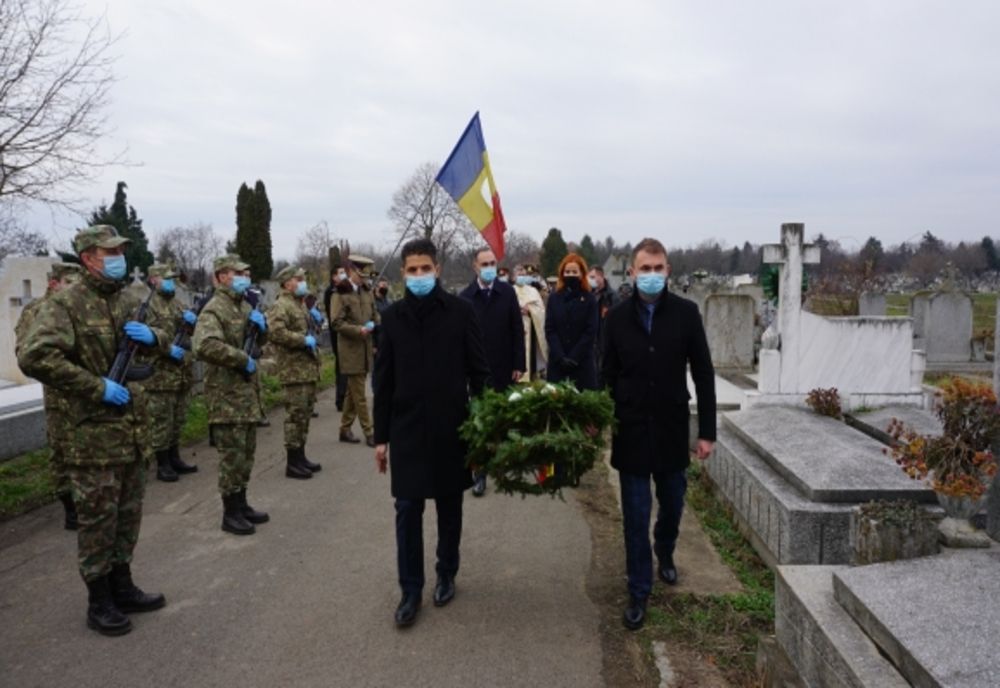 FOTO: Ziua Victoriei Revoluției Române și a Libertății, marcată la Oradea de autorități