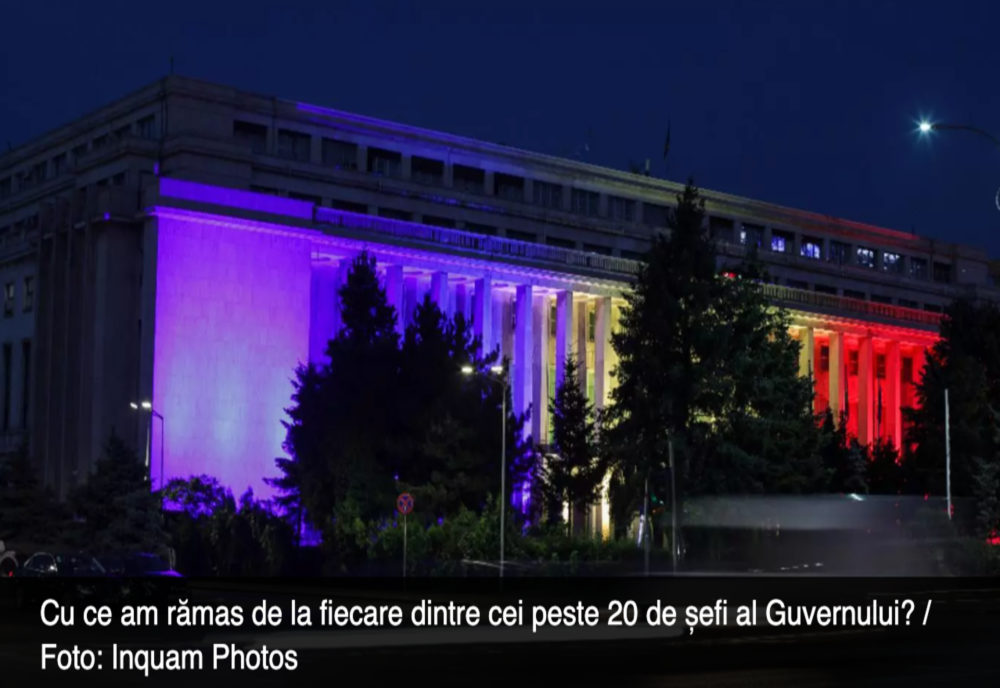 Radiografia premierilor României: Guvernul ultimilor 30 de ani - Culisele statului paralel, ora 18:00