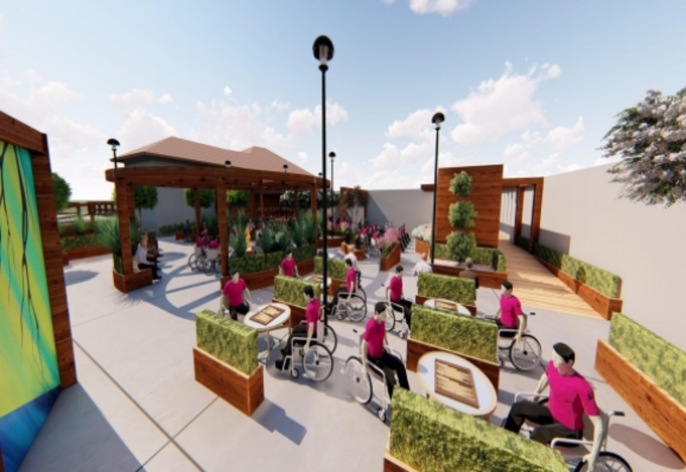 Tinerii cu nevoi speciale din Oradea vor putea socializa într-o grădină incluzivă