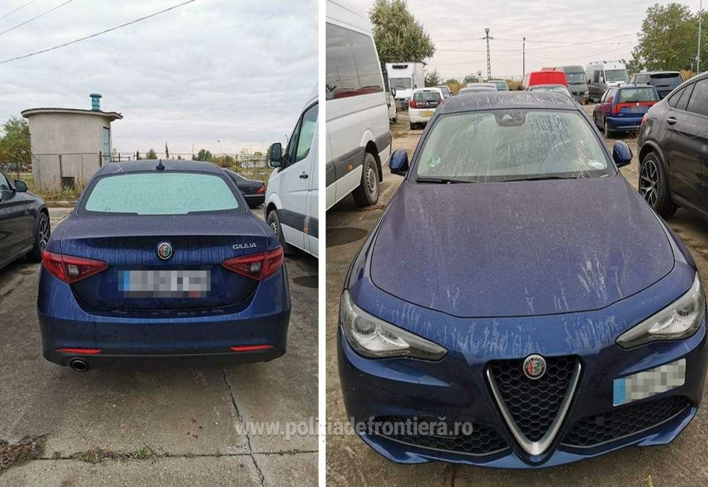 Trei autoturisme căutate de către autorități, descoperite de polițiștii de frontieră de la Borș II și Turnu (FOTO)
