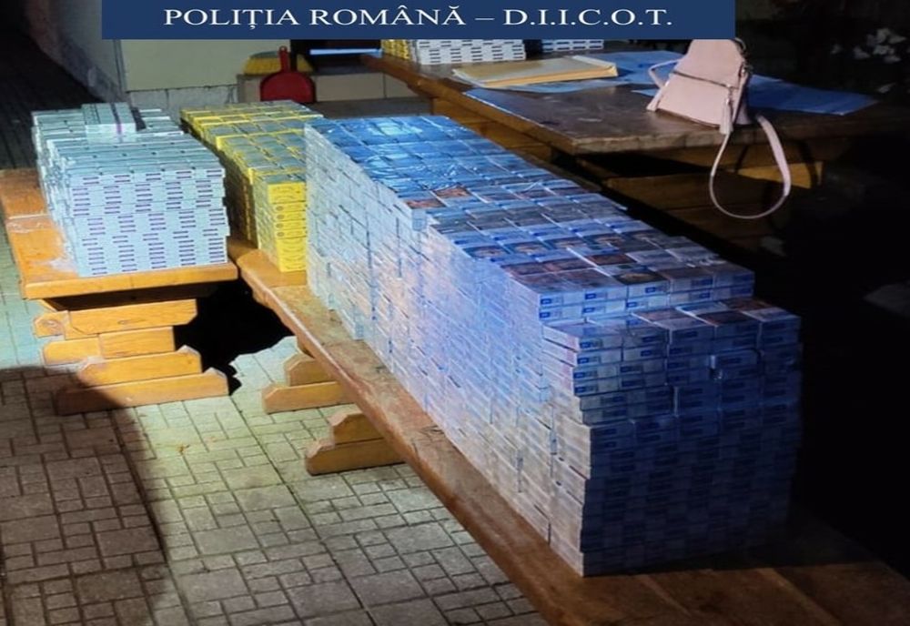 Percheziţii în Satu Mare, Bihor şi Braşov într-un dosar de contrabandă cu ţigări! 6 persoane au fost reţinute (FOTO)