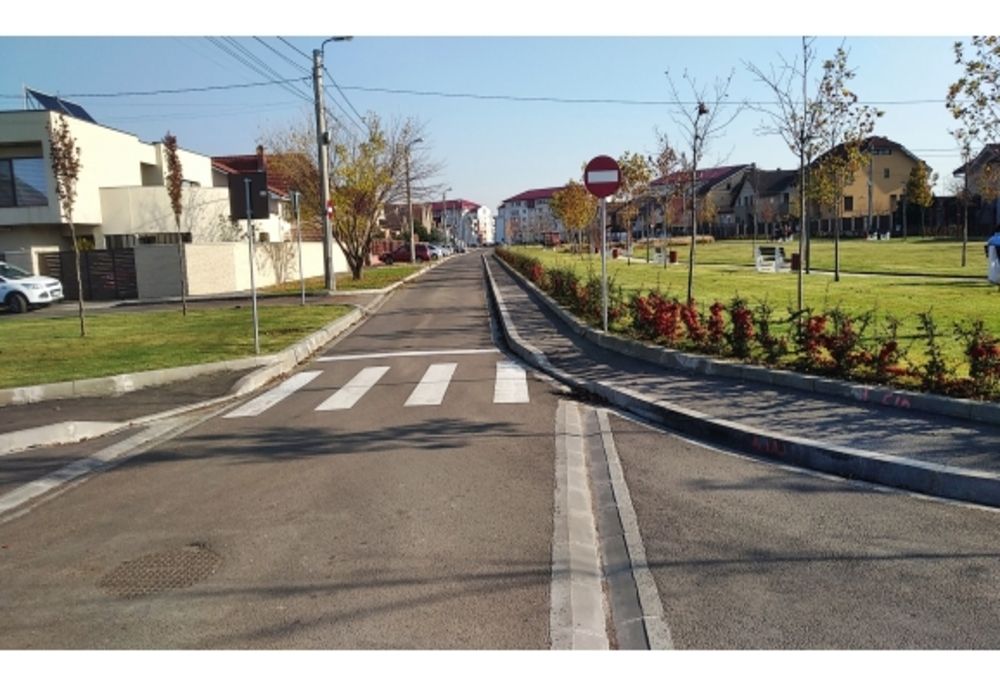 Au fost modernizate patru străzi din Cartierul Veteranilor din Oradea (FOTO)