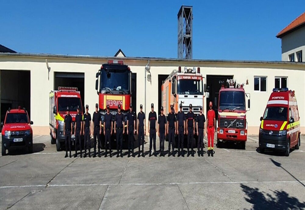 Ziua Porților deschise la Stația de Pompieri Aleșd, cu ocazia Zilei Subunității