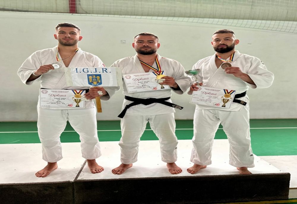 Trei jandarmi bihoreni, pe locuri fruntașe la Campionatul Național de Judo al MAI