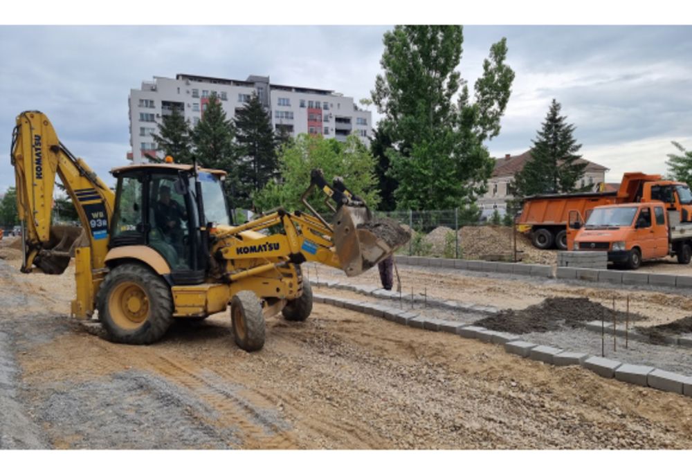 Mai multe străzi din Oradea se află în curs de modernizare