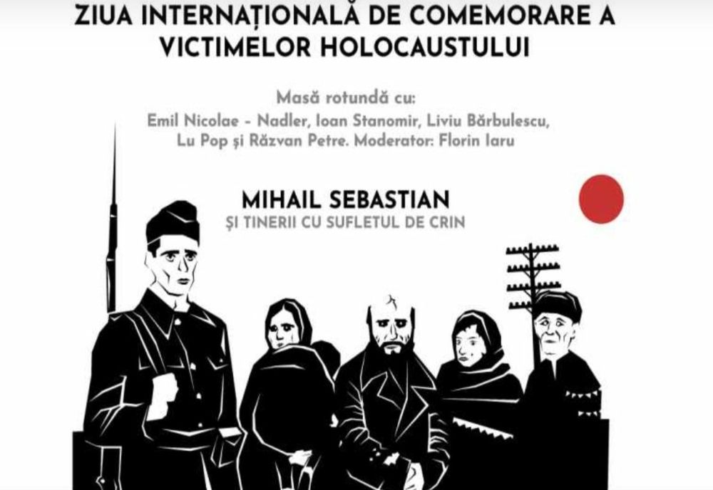 REPREZENTANȚELE ICR COMEMOREAZĂ VICTIMELE HOLOCAUSTULUI. AU LOC PROIECȚII DE FILME, LANSĂRI DE CARTE, EXPOZIȚII ȘI DEZBATERI