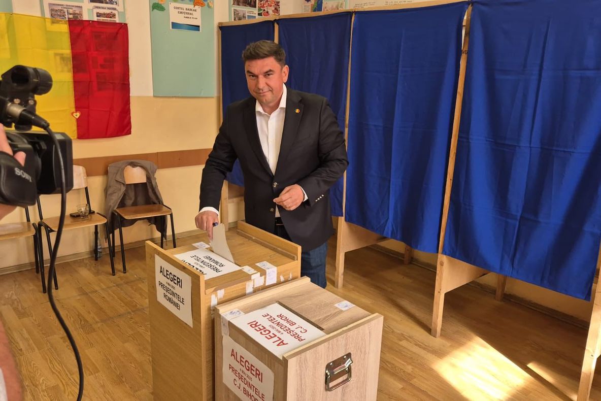 CIPRIAN BLEJAN, LIDERUL AUR BIHOR ŞI CANDIDAT LA PREŞEDENŢIA CJ BIHOR,, DESPRE VOT: „AM VOTAT PENTRU REVENIREA LA ORDINEA CONSTITUȚIONALĂ. PUTEREA VOTULUI ȘI PUTEREA DEMOCRAȚIEI TREBUIE RESPECTATE”