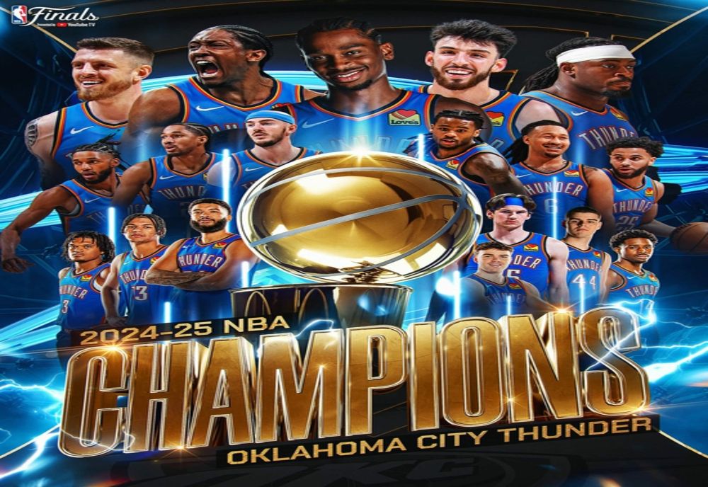 OKLAHOMA CITY THUNDER ESTE NOUA CAMPIOANĂ DIN NBA
