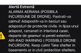 RO-Alert în Tulcea, după detectarea unor ținte aeriene lângă granița cu Ucraina. Două avioane F-18 au decolat