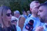 Anca Alexandrescu, în mijlocul ciobanilor care și-au strigat disperarea în Piața Victoriei, la geamul lui Bolojan