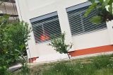 Incendiu la o școală gimnazială. Pompierii au intervenit urgent