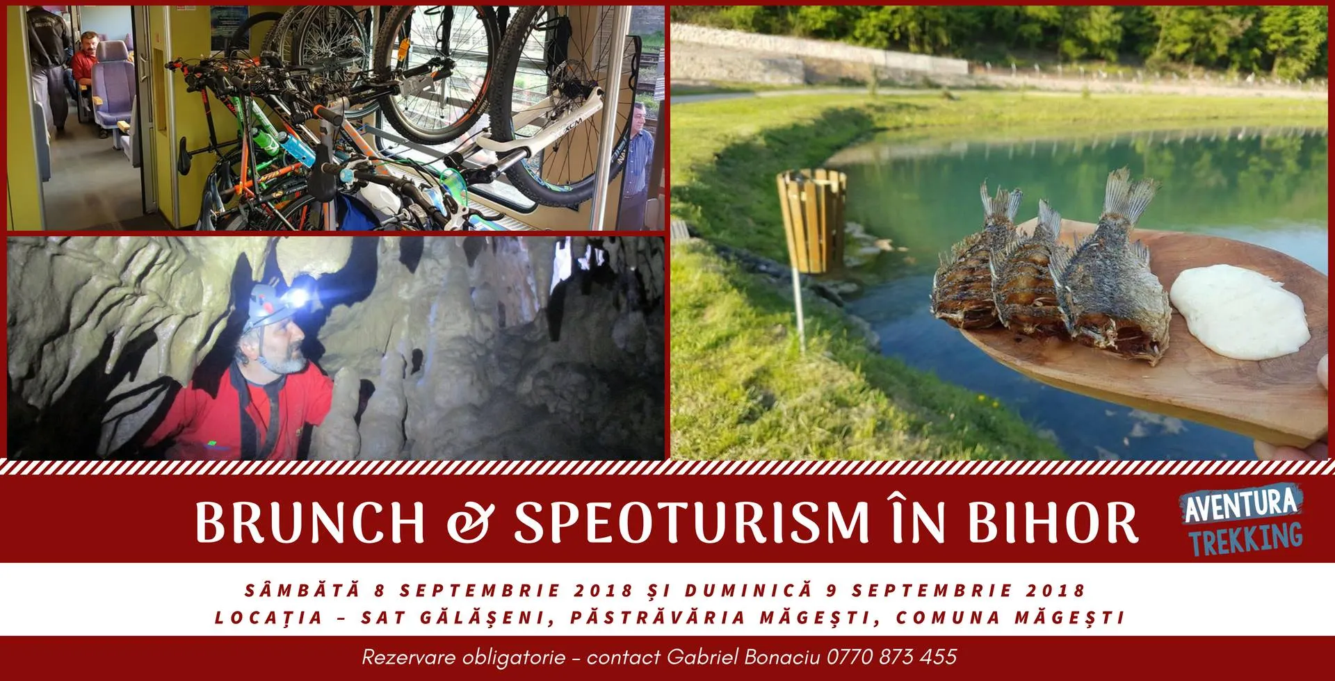 Brunch &amp; Speoturism la Păstrăvăria Măgești