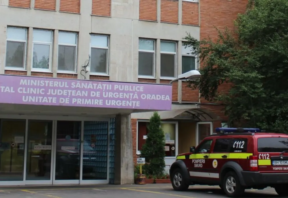 Un bărbat a murit după ce s-a aruncat de la etajul VI al Spitalului Județean Oradea