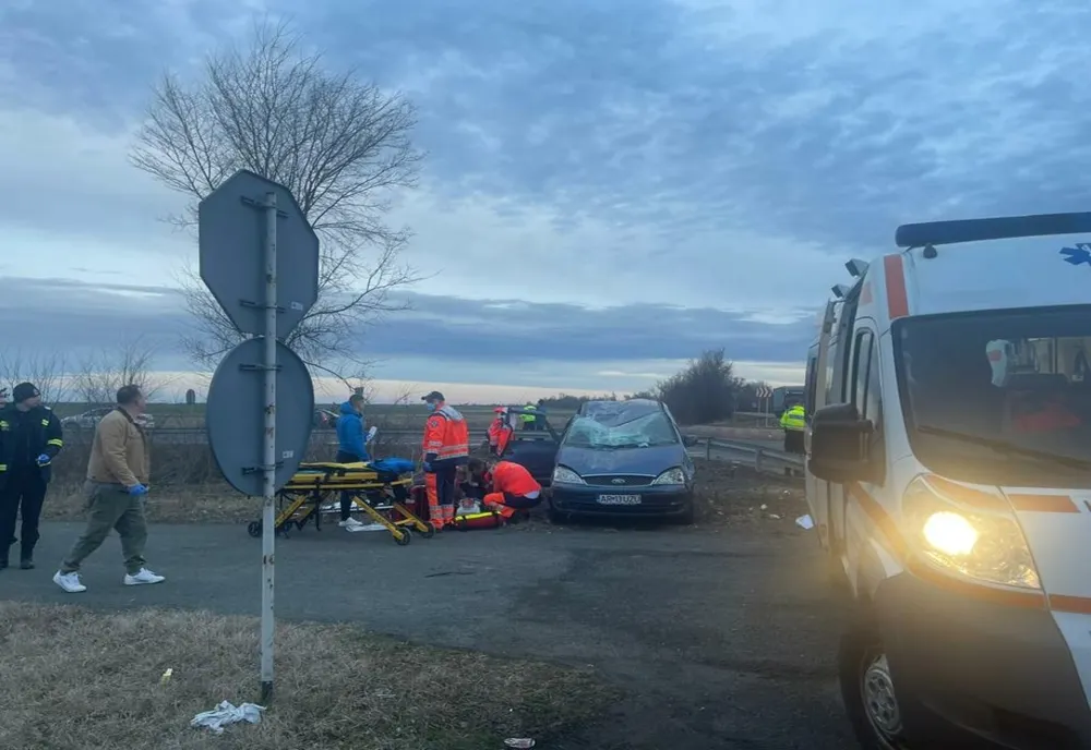 FOTO Accident grav în județul Arad, un copil a murit alții sunt răniti
