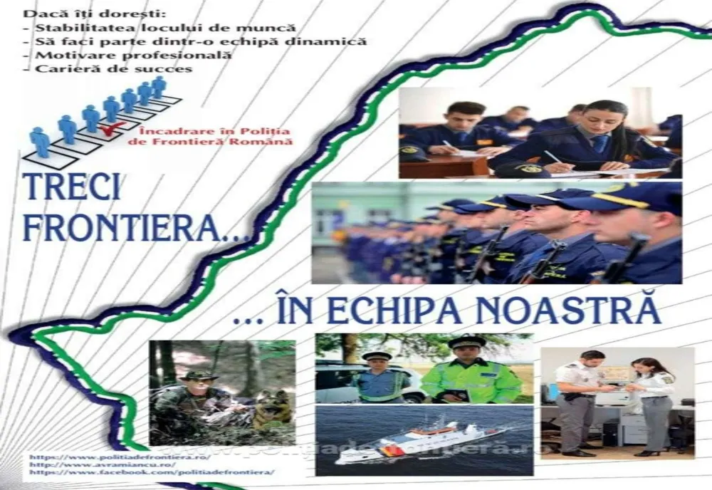 Poliţia de Frontieră organizează concurs pentru ocuparea a 500 de posturi de agenţi şi ofiţeri de poliţie! Câte posturi revin fiecărui inspectorat