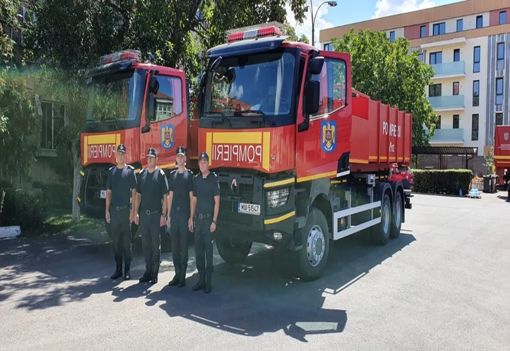 ISU Bihor mobilizează salvatori și tehnică de luptă în Franța