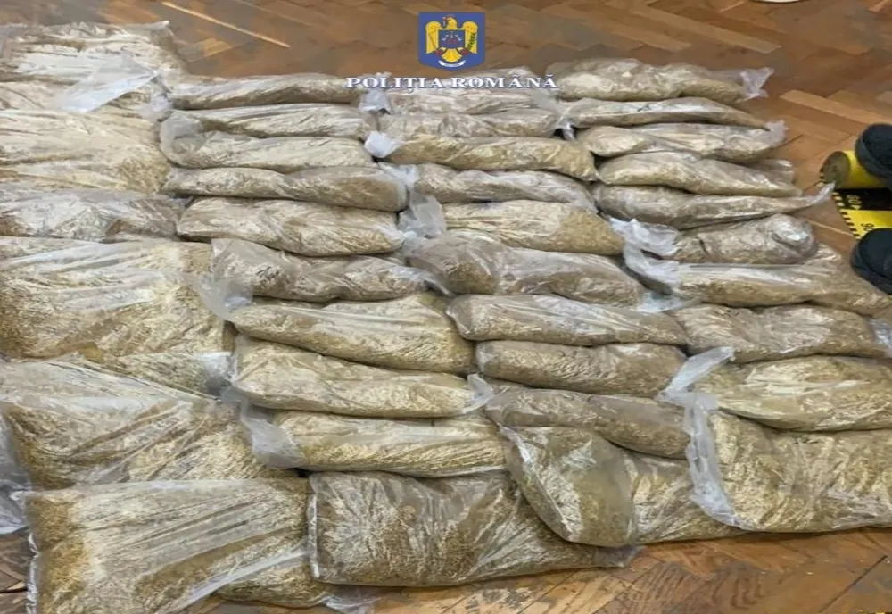 Marghitean, prins transportând peste 19 kg de tutun fără documente legale