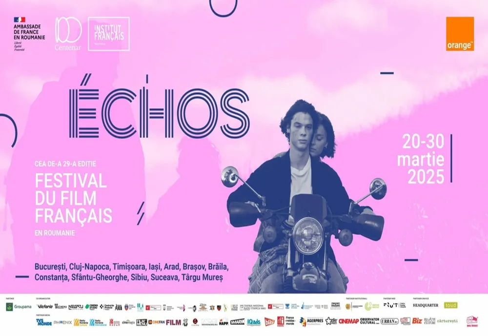FESTIVALUL FILMULUI FRANCEZ DEBUTEAZĂ PE 20 MARTIE, ÎN 12 ORAŞE DIN ȚARĂ