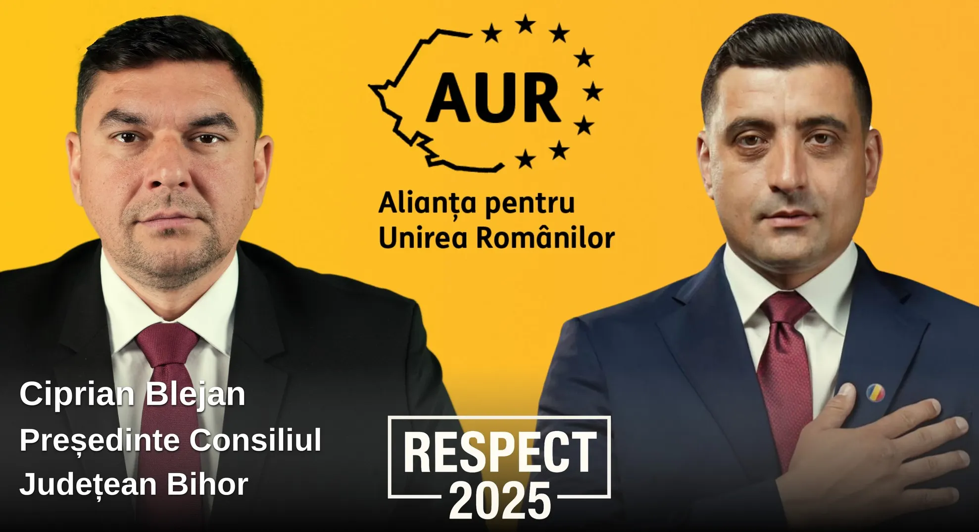 PREȘEDINTELE AUR BIHOR, CIPRIAN BLEJAN, A REACȚIONAT LA DECLARAȚIILE LIDERILOR PNL LOCALI, FLORIN BIRTA ȘI MIRCEA MĂLAN, SUSȚINÂND CĂ „AU LANSAT ACUZAȚII GRAVE ȘI NEFONDATE LA ADRESA AUR ȘI A CANDIDATULUI GEORGE SIMION”, DESPRE CARE CEI DOI DECLARASERĂ, C
