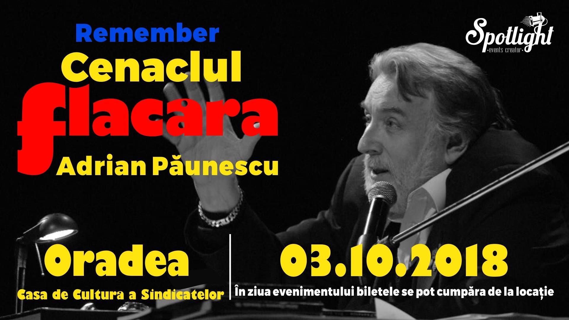 Remember Cenaclul Flacăra