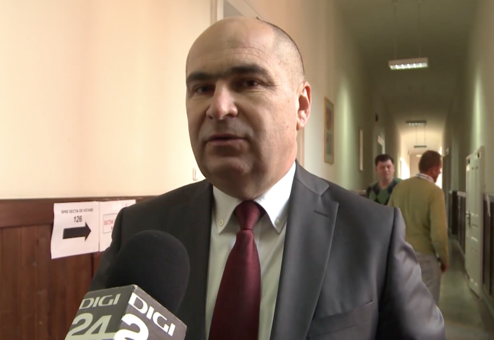 Ilie Bolojan a votat în această dimineață la secția de la Colegiul Național Emanoil Gojdu
