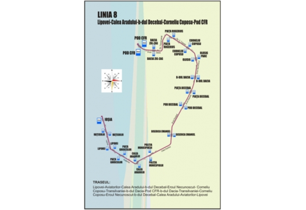 O nouă linie de tramvai în Oradea - linia 8