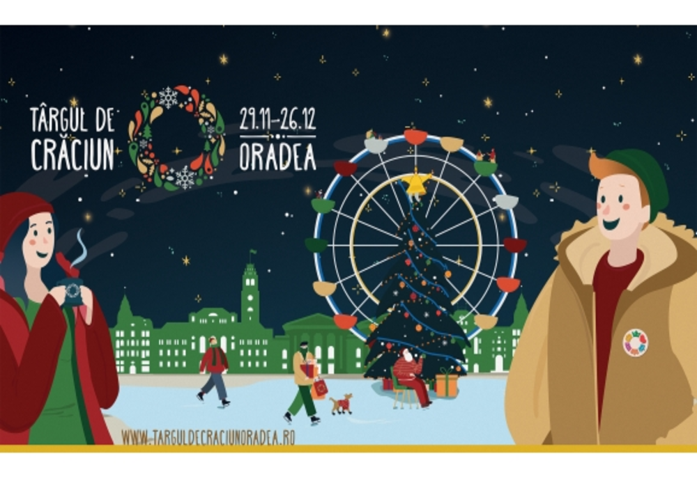 Târgul de Crăciun Oradea 2019 se ține între 29 noiembrie – 26 decembrie