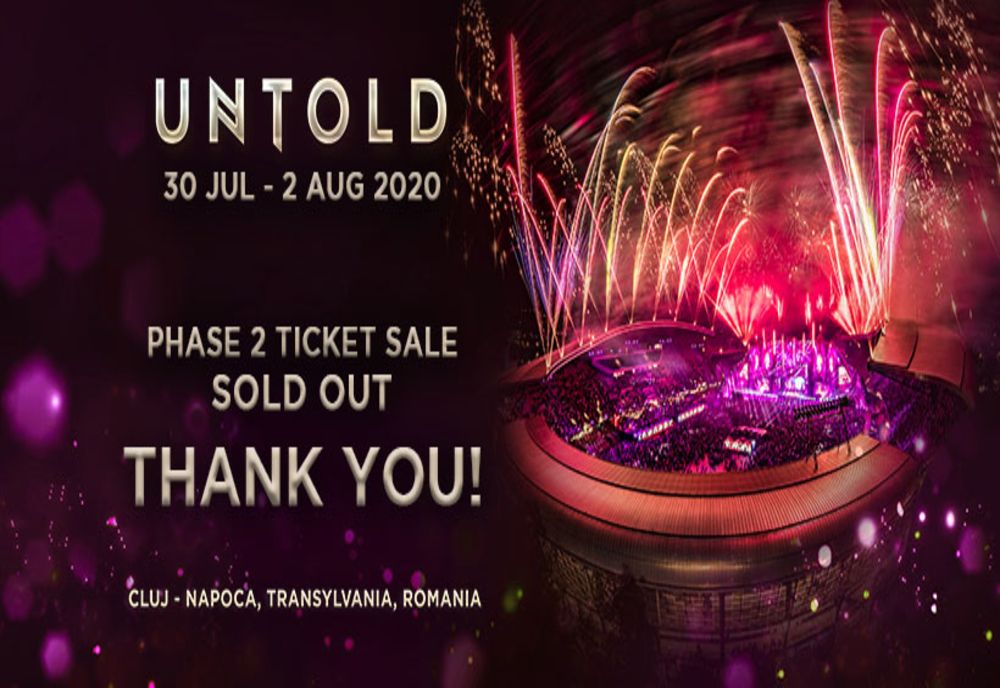 17.000 de abonamente la UNTOLD 2020, vândute în 4 minute și 36 de secunde