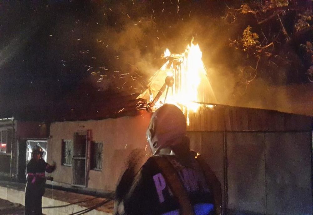Incendiu la o gospodărie din Răbăgani