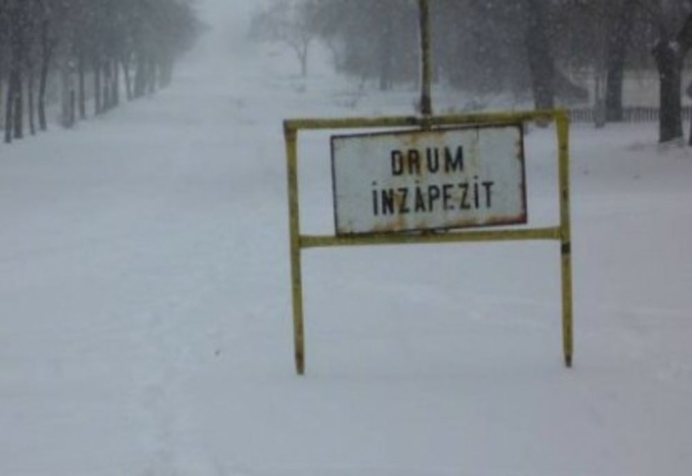 Trei drumuri județene din Bihor, închise până la primăvară