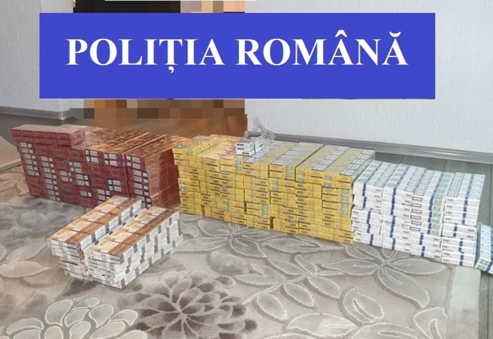 FOTO: Doi orădeni, prinși în flagrant de două ori, în timp ce vindeau țigări de contrabandă