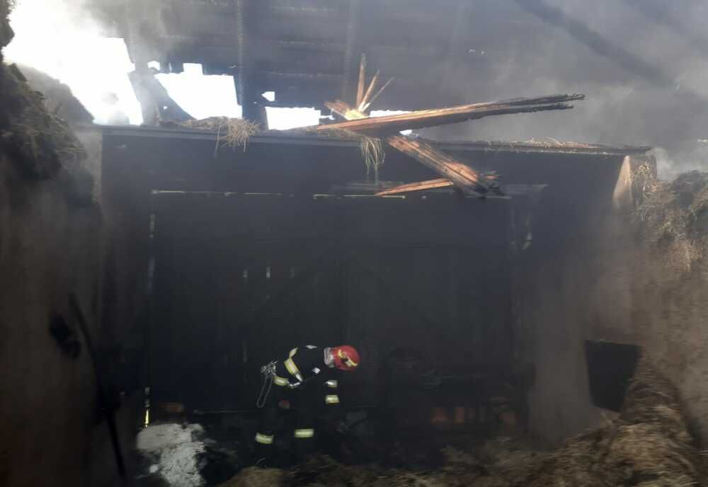 Șase incendii produse în Bihor într-o singură zi