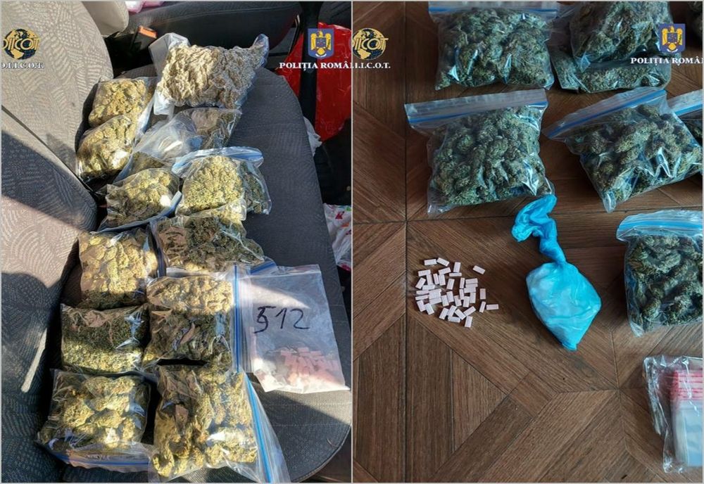 Orădean reţinut pentru trafic de droguri! Vindea MDMA, cocaină şi canabis (FOTO)