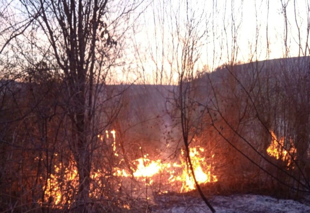 Peste 30 de incendii produse în weekend, în județul Bihor