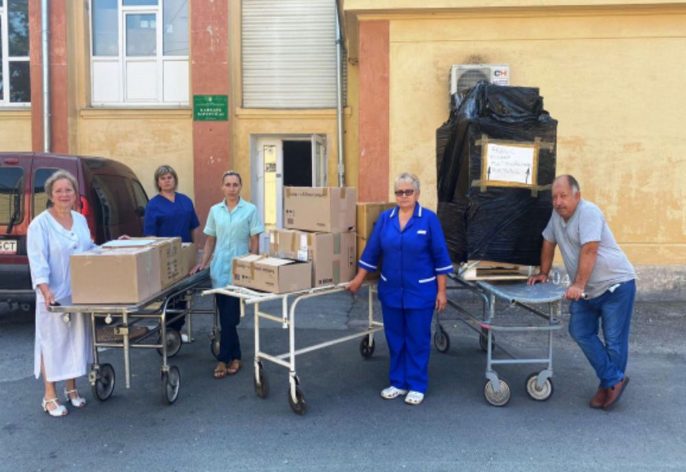 Ucraina mulțumește pentru ajutoarele medicale asigurate de Primăria Oradea orașului Ivano-Frankivsk 