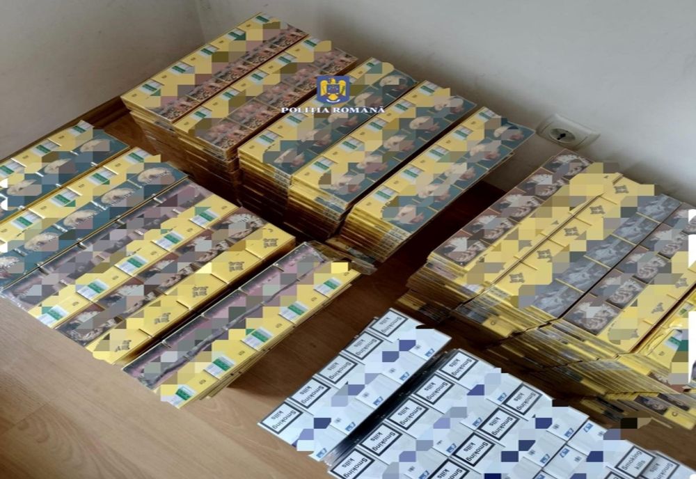 Maramureşean prins lângă Oradea cu 200.000 de țigarete de contrabandă (FOTO)